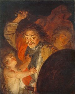 Marte, Venere e Cupido Allegoria della Rabbia da Joachim von Sandrart