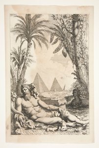 Nilus, da Sculpturae Veteris Admirata da Joachim von Sandrart