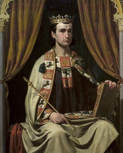 Ritratto di Alfonso X (1221-1284), Re di Castiglia da Joachin Dominguez Becquer