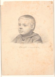 Ritratto di ragazzo, 3/4 profilo a sinistra