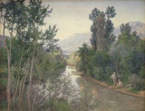 Giornata autunnale sul fiume Liri