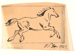 Cavallo al galoppo da Joakim Frederik Skovgaard