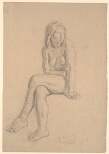 Eva seduta da Joakim Frederik Skovgaard