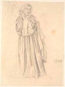 Donna in piedi da Joakim Frederik Skovgaard