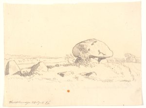 Dolmen. Haldskovvænge da Joakim Frederik Skovgaard