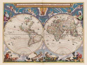 Le grand atlas, ou cosmographie Blauiane, en laquelle est exactement descritte le terre, la mer, et le ciel, vol.I da Joan Blaeu