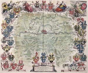 Mappa di Francoforte e dintorni, da 