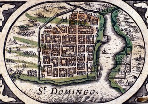 Santo Domingo - in Atlante di W. J. Blaeu