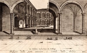 Il cortile interno del Palazzo dell