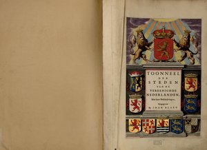 Toonneel der steden van de Vereenighde Nederlanden, met hare beschrijvingen da Joan Blaeu