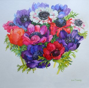 Anemoni: rossi, bianchi, rosa e viola, 2000