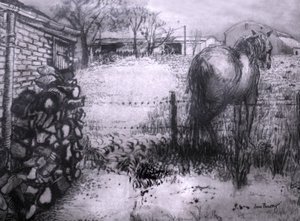 Cavallo che riposa la gamba, 2000