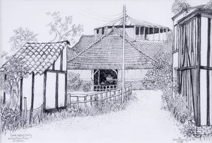 Caseificio di Lord Astor, White Place Farm, Cookham 2012 da Joan Thewsey