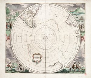 Il Polo Antartico da Joannes Jansson