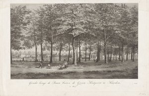 Veduta della Baan a Haarlem da Joannes Pieter Visser Bender
