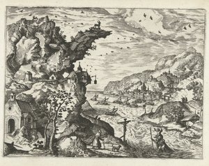 Paesaggio con San Cristoforo