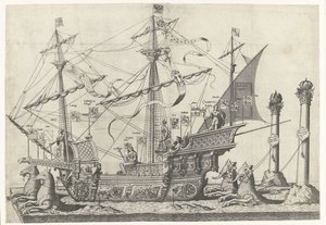 La nave Victoria, n. 5 da Joannes van Doetechum (I)