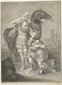 Alessandro e Lisimaco da Joannis Jacobus Bijlaert