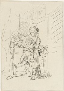 Bambino che urla da Joannis Jacobus Bijlaert