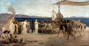 Fondazione di Marsiglia nel 600 a.C. - Le nozze di Protis e Gyptis da Joanny Rave