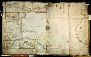 Mappa dei Caraibi
