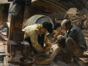 E dicono ancora che il pesce è caro da Joaquín Sorolla