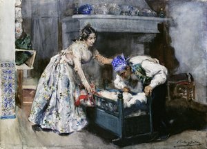 Cuidado, No le Despiertes da Joaquín Sorolla