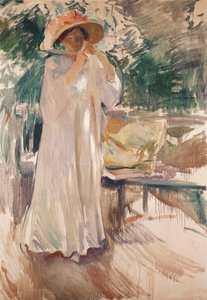 Clotilde nel suo Giardino da Joaquín Sorolla