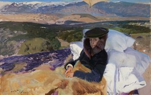 Maria convalescente a El Pardo da Joaquin Sorolla y Bastida
