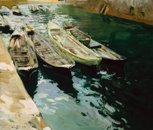 Pescherecci, Zarautz, vicino a San Sebastian da Joaquin Sorolla y Bastida
