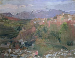 Granada da Joaquin Sorolla y Bastida