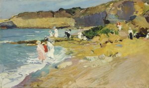 Rocce al faro, Biarritz da Joaquin Sorolla y Bastida