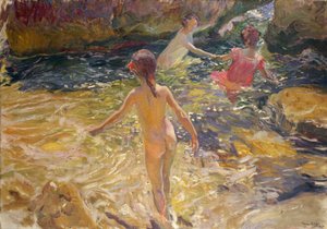 Il bagno, Jávea da Joaquín Sorolla