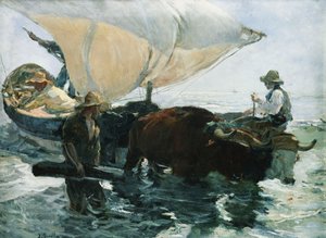 Il ritorno dalla pesca da Joaquín Sorolla