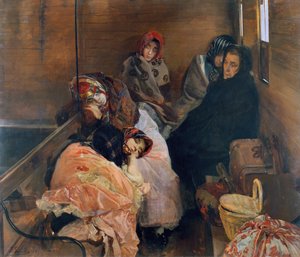 Tratta delle schiave bianche da Joaquín Sorolla