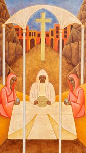 La cena di Emmaus, 2011 (tempera all