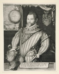 Sir Francis Drake da Jodocus Hondius