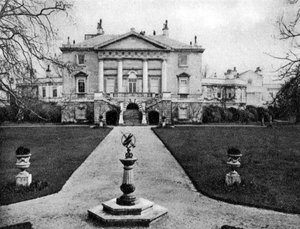 La White Lodge nel Richmond Park, Londra, 1926-1927 da Joel