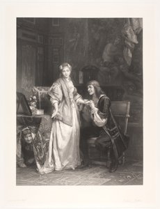 Tartuffe ed Elmire da Joel Ballin