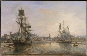 Honfleur da Johan Barthold Jongkind