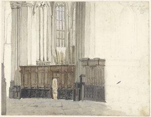 Cappella dei Drapeniers nella Nieuwe Kerk ad Amsterdam da Johan Adolph Rust