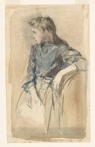 Ragazza bionda da Johan Antonie de Jonge