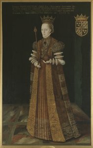Margaret Leijonhufvud, regina consorte di Svezia (1516-1551) da Johan Baptista van (active 1562 1597) Uther