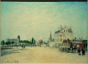 Diligenza su Faubourg St. Jacques