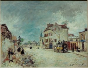 Diligenza su Faubourg St. Jacques