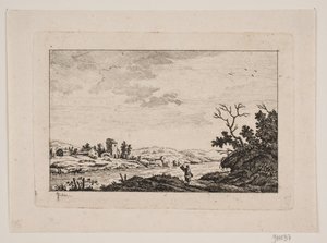 Paesaggio con fiume da Johan Bülow