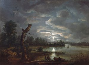 Mare di Esrum, c.1814 da Johan Christian Dahl