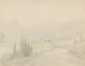 Da Øylo nel Valdres da Johan Christian Dahl