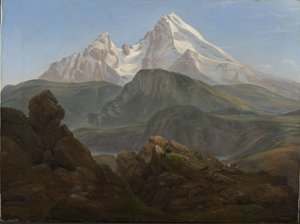 Il Watzmann da Johan Christian Dahl