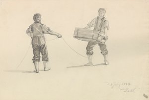 Due uomini da Johan Christian Dahl